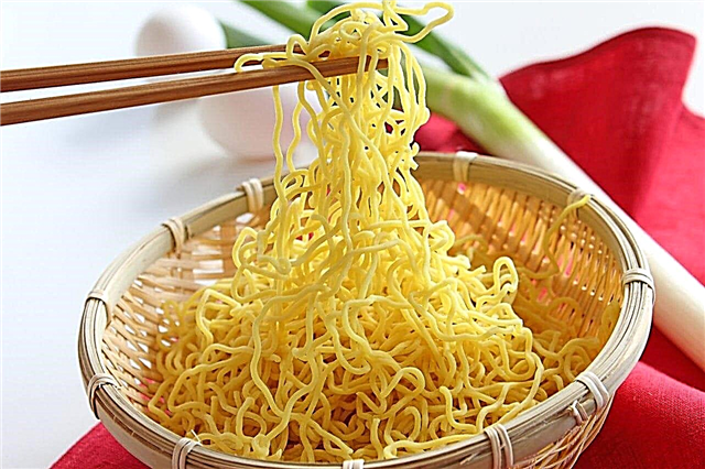 How and what are noodles made of? Description, photo and video