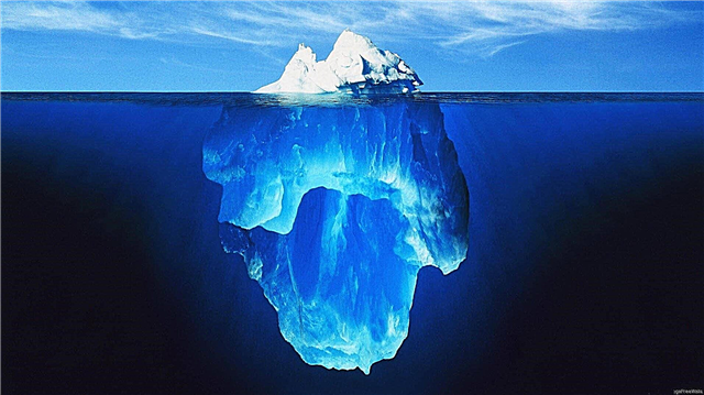 Wie entstehen Eisberge? Beschreibung, Foto und Video