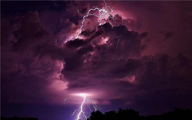 Why are lightnings of different colors? Reasons, photos and videos