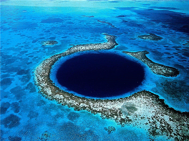 Why did the Big Blue Hole arise?