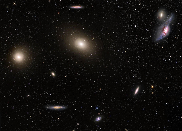 Astronomers have discovered that galaxies have begun to collapse in parts of the universe.