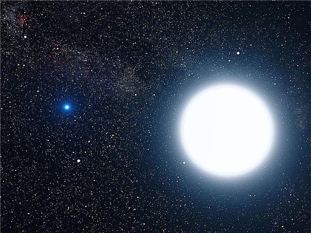 Astrônomos descobriram uma visão desconhecida de uma anã branca
