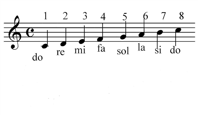 Who came up with the names of the seven notes?