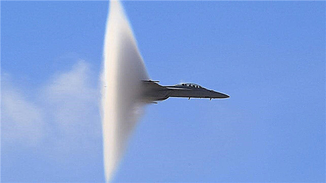 Why do you hear cotton while breaking the sound barrier?