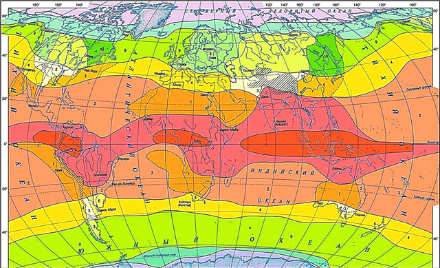 Klimatické zóny světa - klasifikace, mapa, popis typů klimatu, fotografie a video