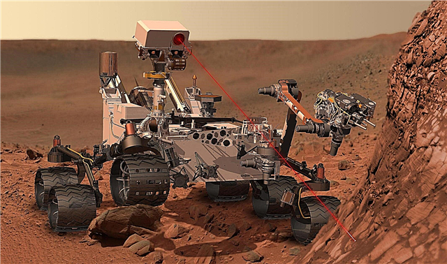 On Mars noticed a strange increase in oxygen levels