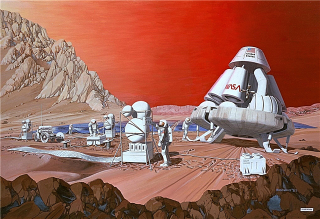 حدد العلماء أين يمكن للبشر الهبوط على كوكب المريخ