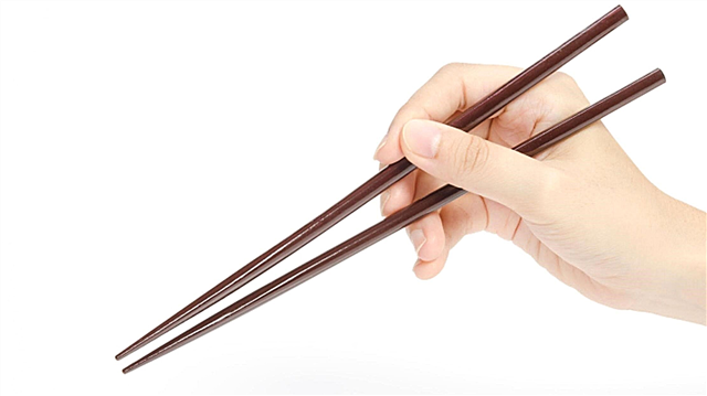 Why do they eat chopsticks in the East?