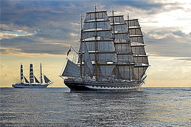 Why do ships sail instead of sail? Reasons, description and photo