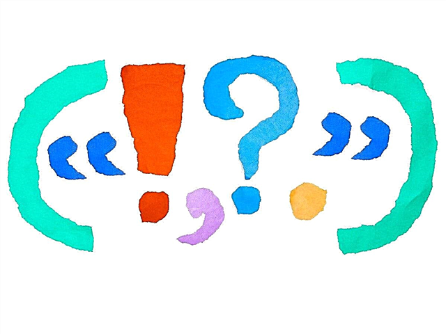 Why are different languages ​​and punctuation marks the same?