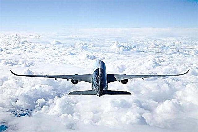 ¿Por qué los aviones de pasajeros vuelan a una altitud de 10 km? Razones, fotos y videos.