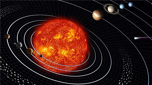 Solen, planeterne og tyngdekraften - beskrivelse, foto og video